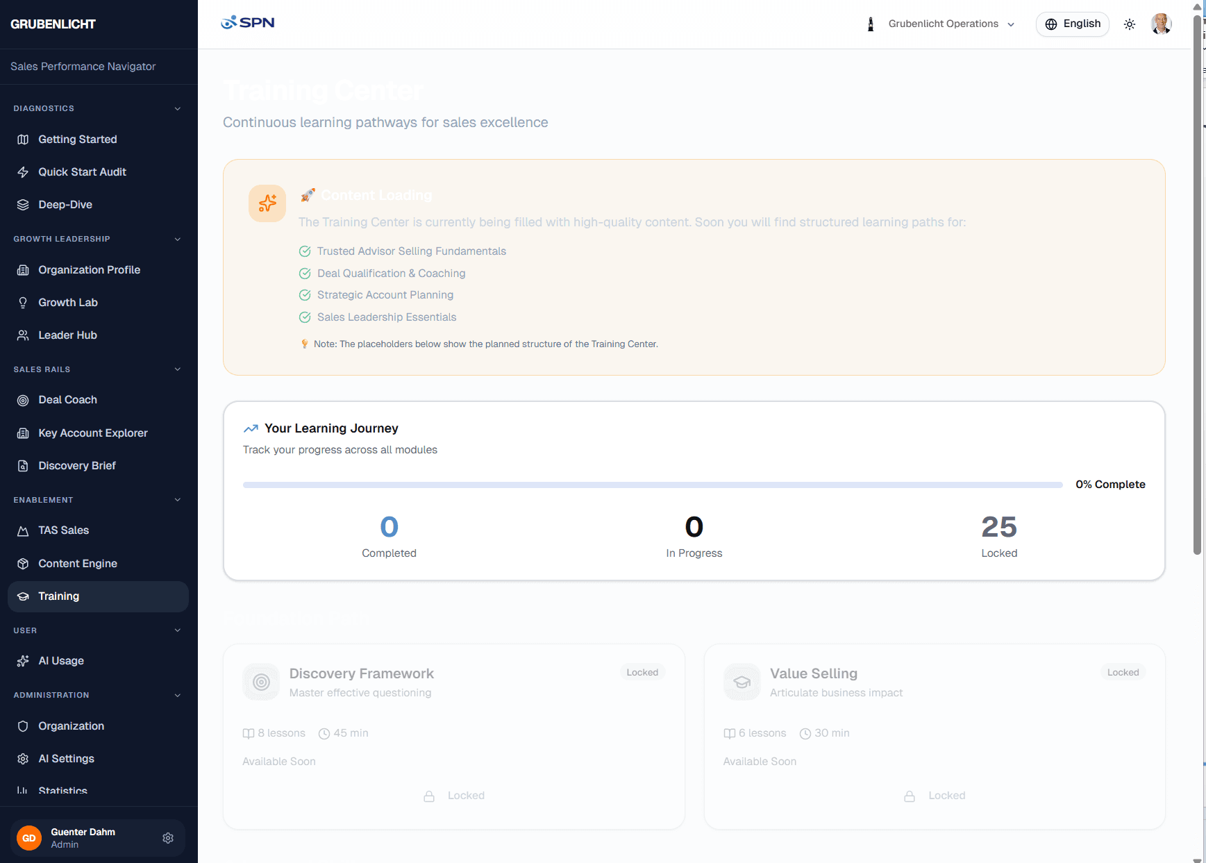 On-the-Job Training screenshot